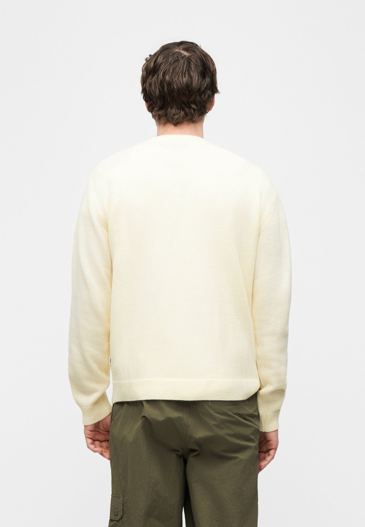 Union Jacquard Sweater - Egret