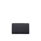 Saint Laurent - Bandolera pequeña Kate de piel granulada con borlas - Mujeres - Negro