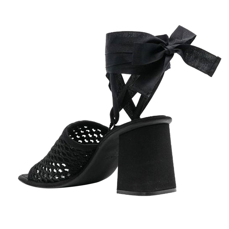 Sandales Macramé Miu Miu - Femme - Black