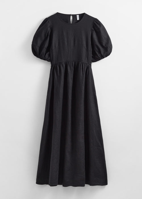 Dress Pa Aerona Linen Dress - Black - Women