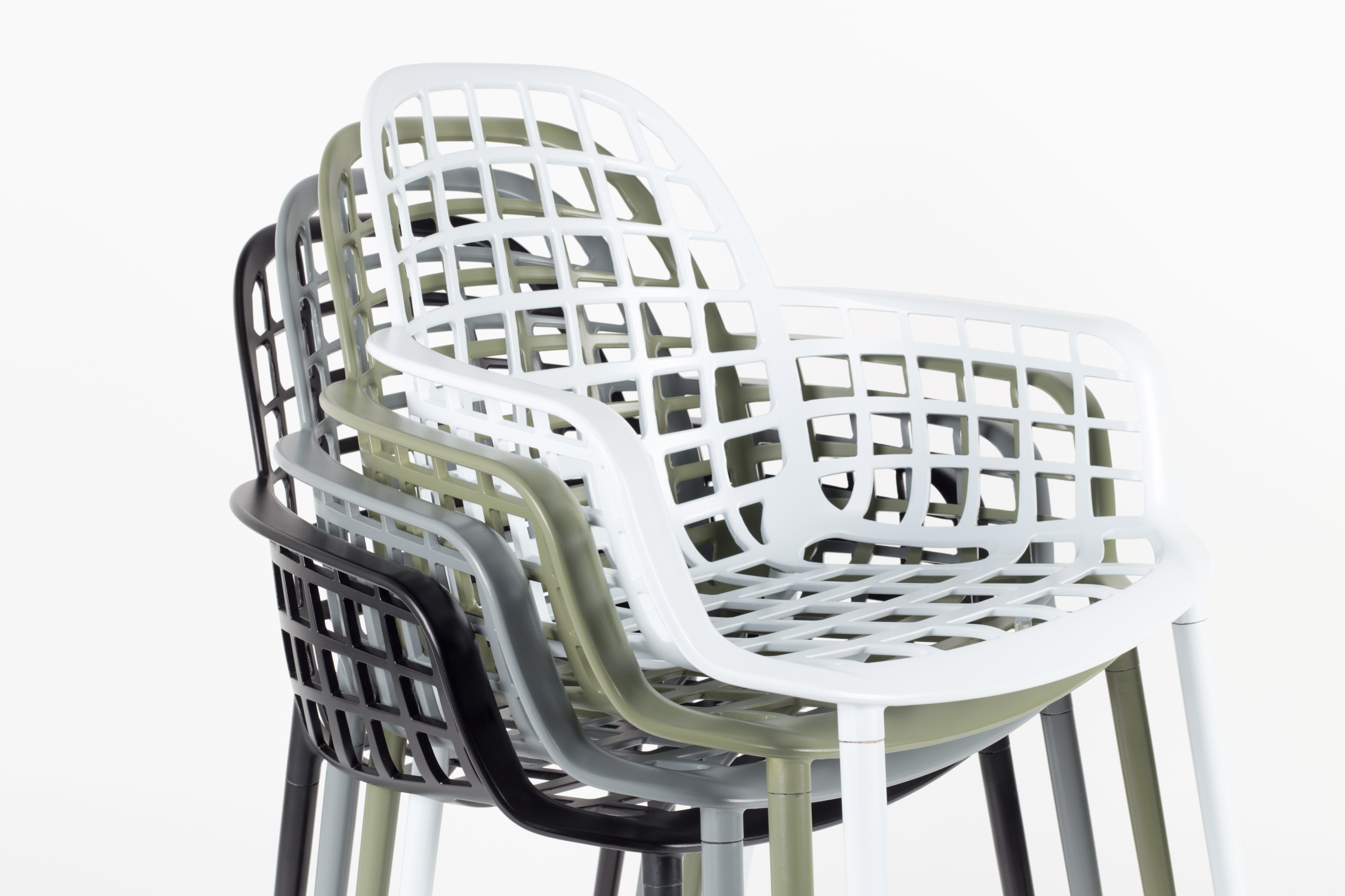 Albert Kuip - Fauteuil D'Extérieur - Aluminium - Gris Clair