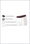 Lot De 3 Boxers En Coton - Boxers Flocon Moutarde Marine