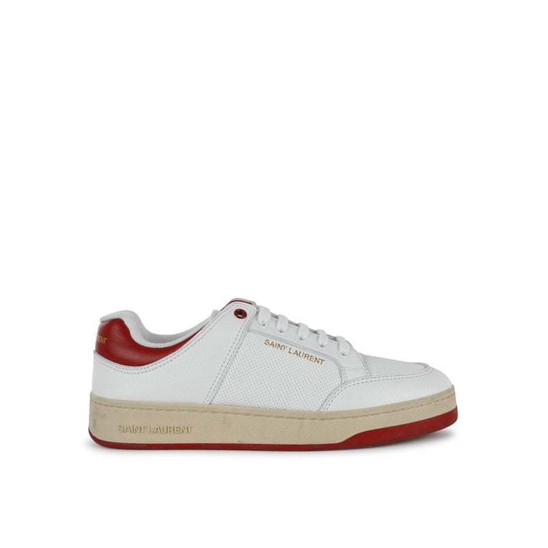Sneakers - Saint Laurent Leather - White
