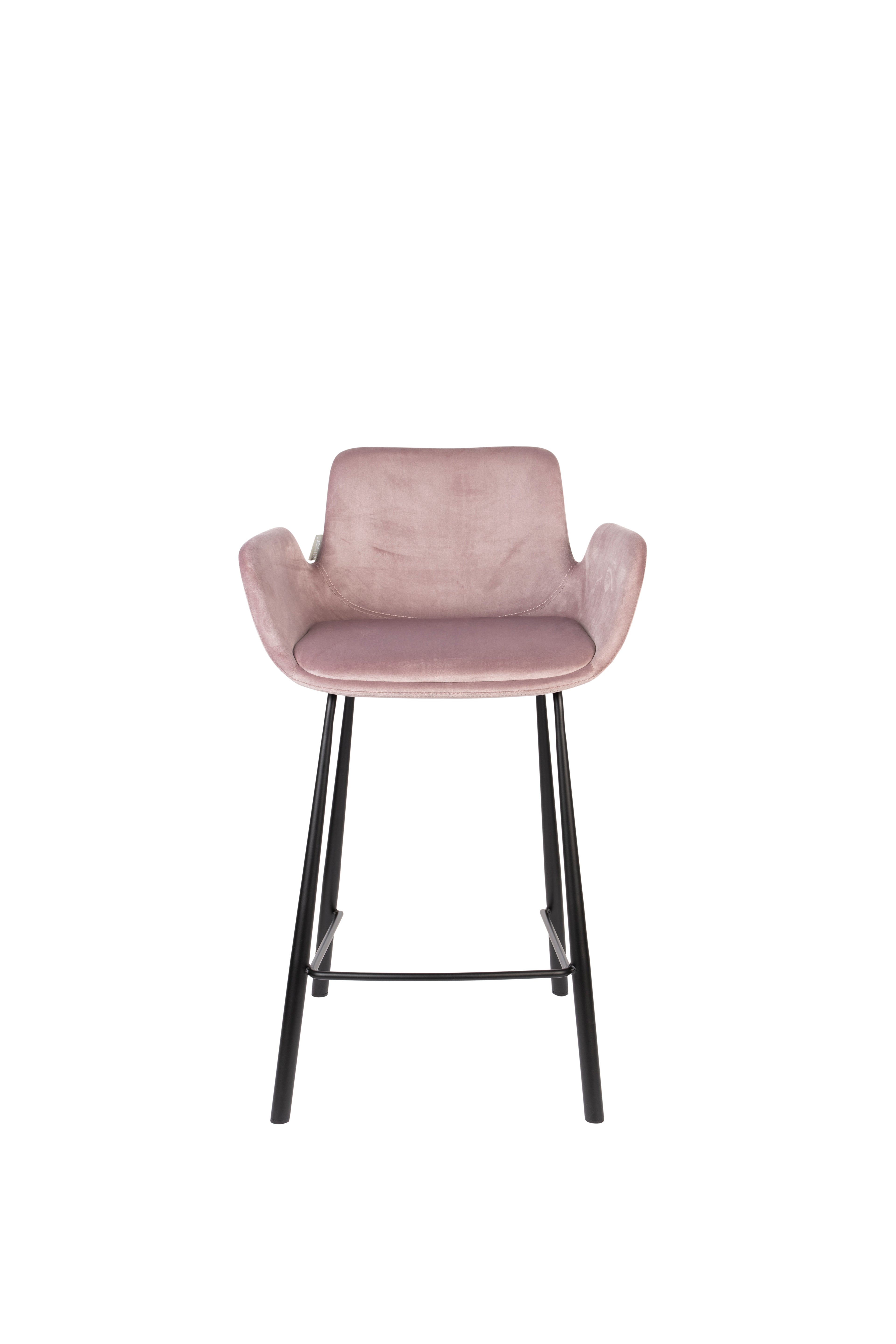 Brit - Bar & Counter Stool - Polyester - Pink