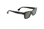 Luxury Eyewear – Sonnenbrillen – Fendi, schwarze Sonnenbrille, Dreiviertelansicht vor weißem Hintergrund