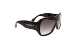 Luxury Eyewear – Okulary przeciwsłoneczne - Fendi, brązowe okulary przeciwsłoneczne z cieniowanymi szkłami, widok z boku