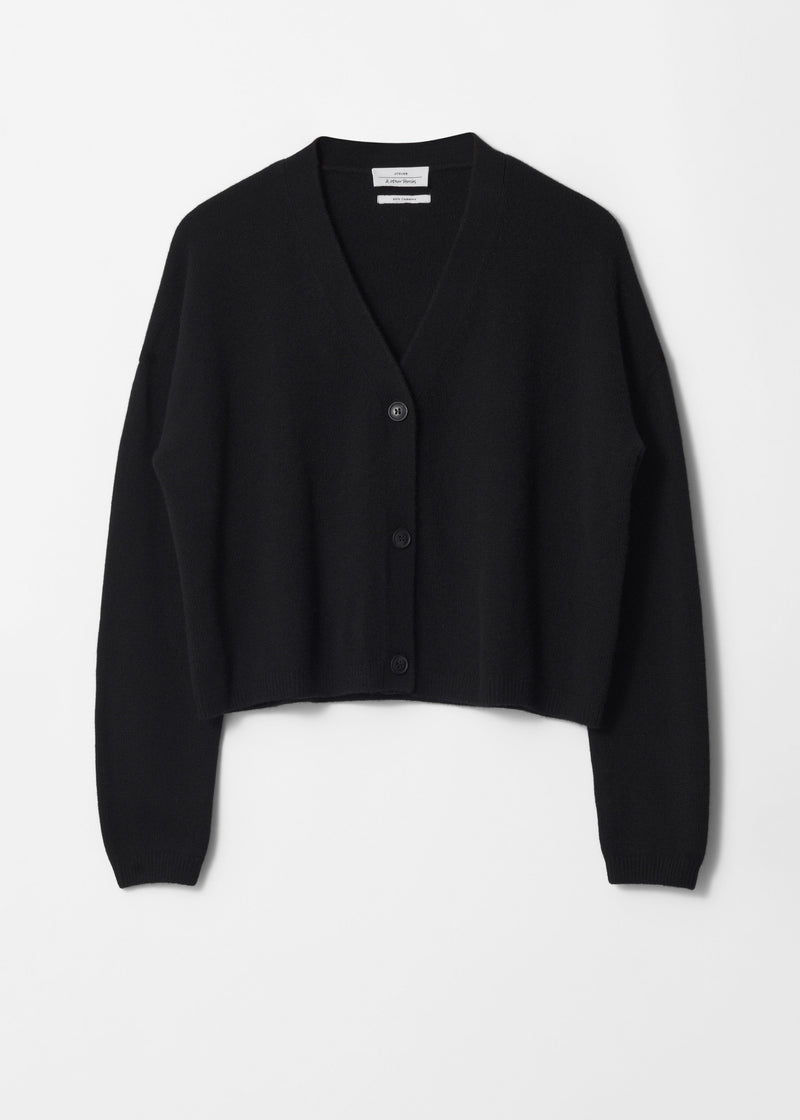 Cardigan Es Saba Cashmere Cardigan. - Black - Women