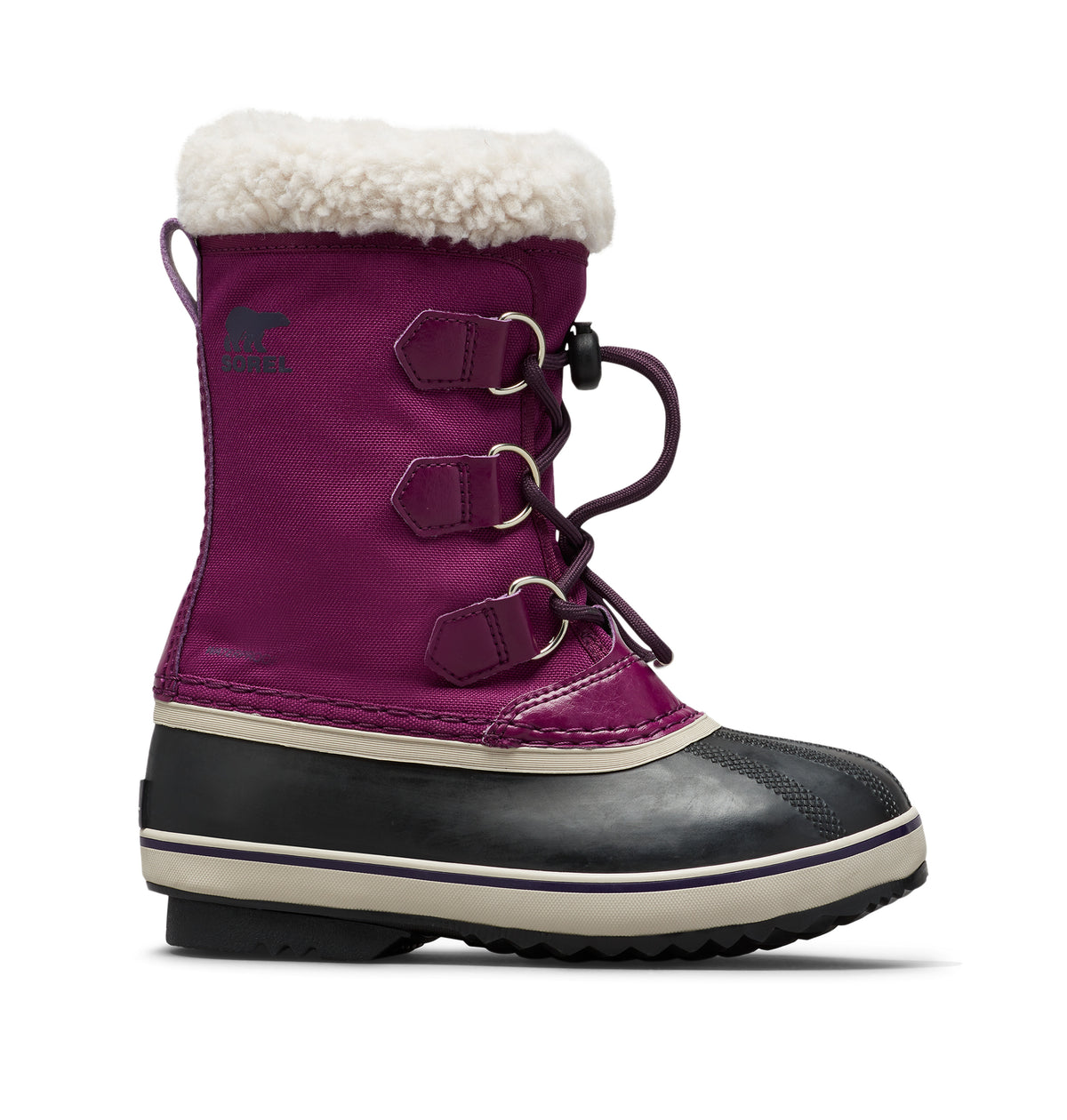 Bottes De Neige En Nylon Yoot Pac™ - Wild Iris & Dark Plum - Enfant