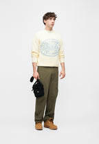 Union Jacquard Sweater - Egret