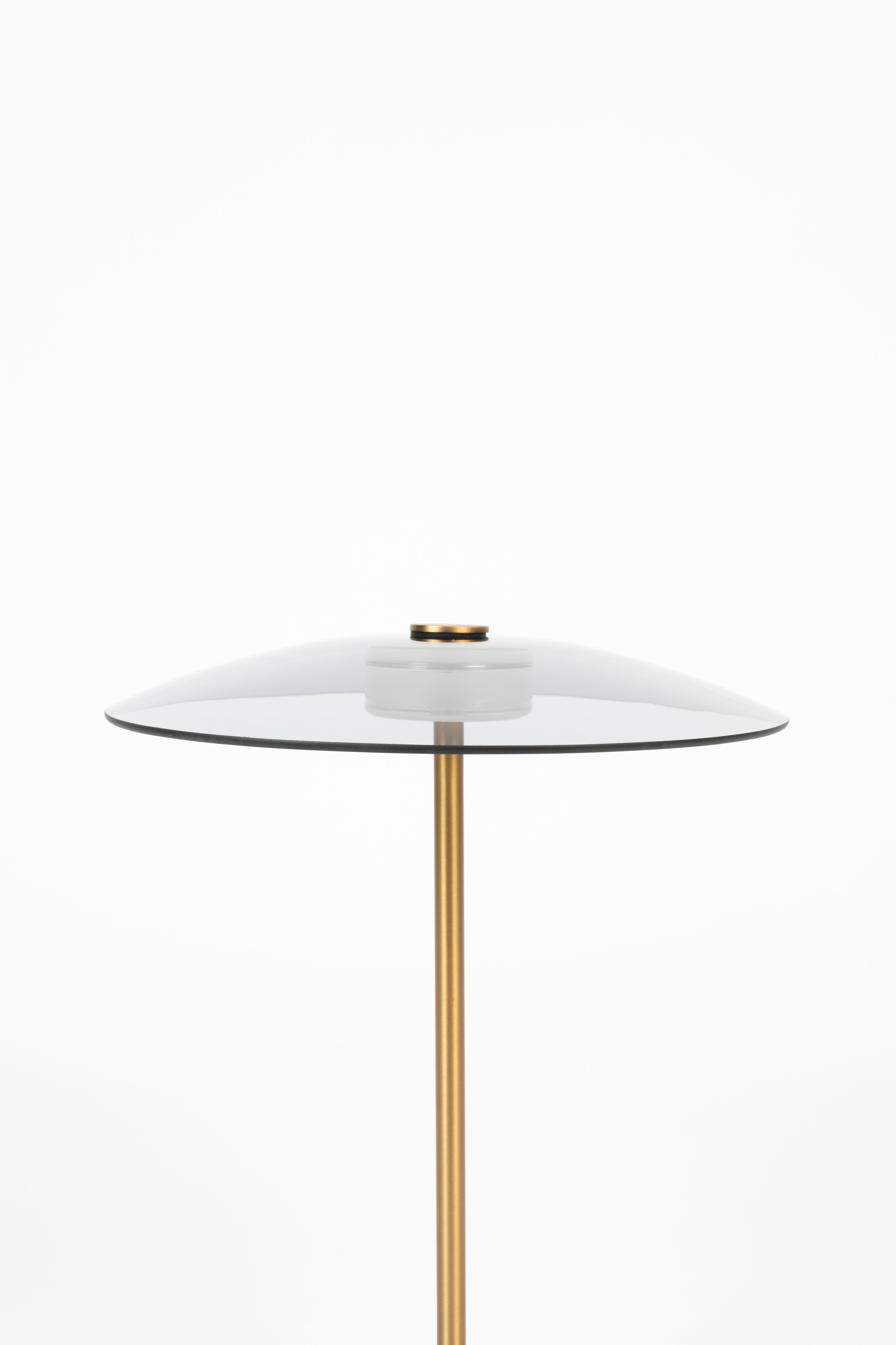 Float - Lampe De Table - Verre - Doré