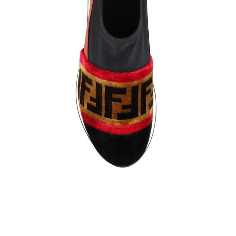 Sneakers - Fendi Logo - Black