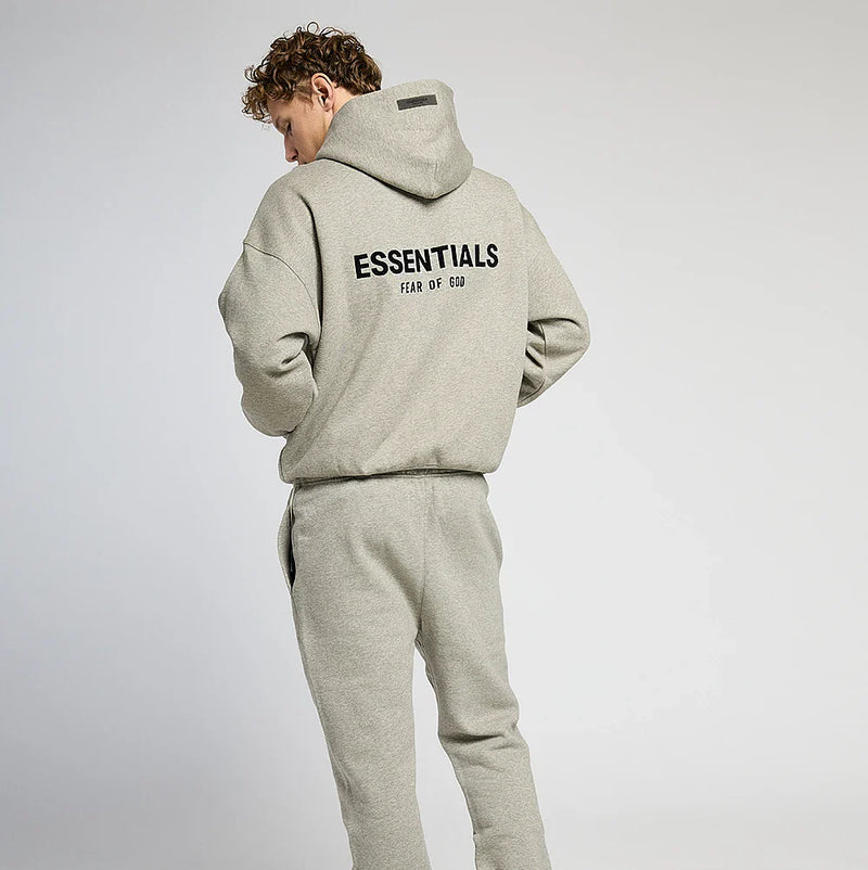 Hoodie Essentials Dark Oatmeal - Beige - Mixte