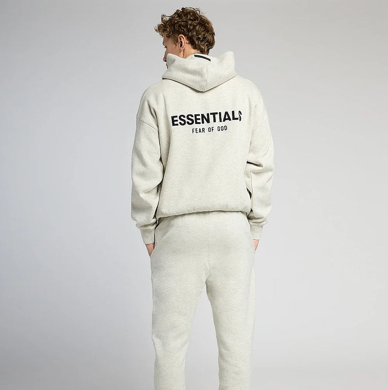 Hoodie Essentials Light Oatmeal - Beige - Mixte