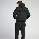 Hoodie Essentials Stretch Limo - Noir - Mixte