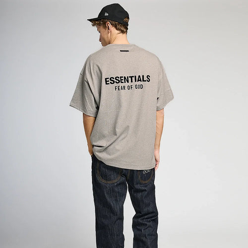 T-Shirt Essentials Dark Oatmeal (Ss22) - Gris - Mixte