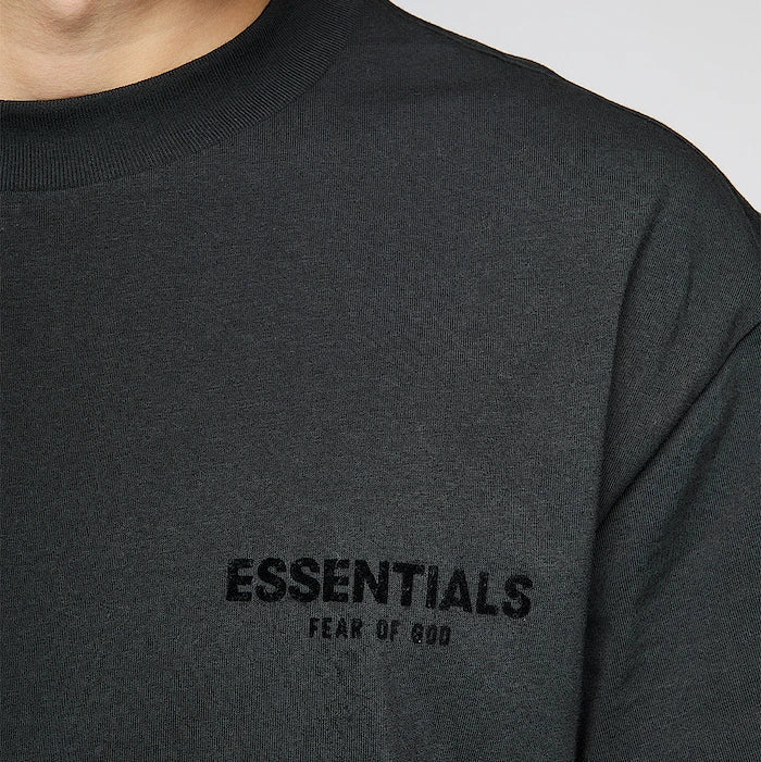 T-Shirt Essentials Stretch Limo - Noir - Mixte