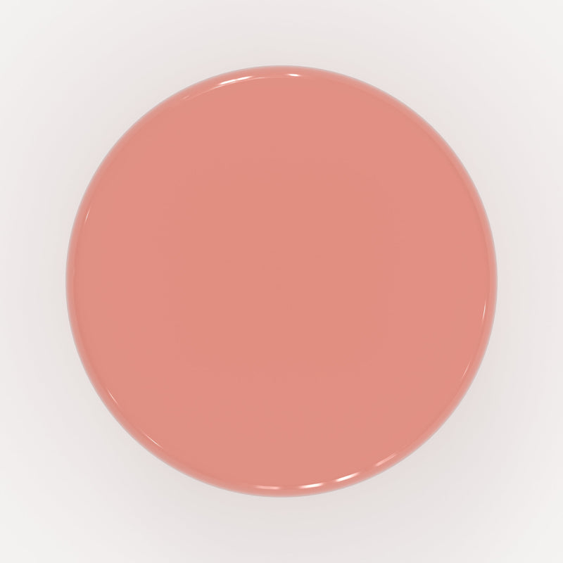 felicie table d appoint rose rayee blanche metal