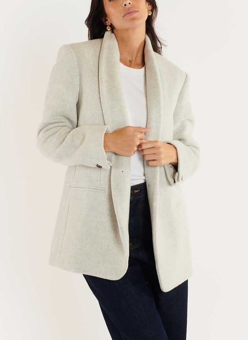 Isabel Marant - Manteau Felicie - Gris - Femme