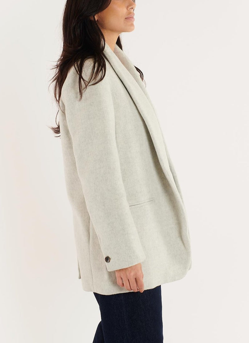 Isabel Marant - Manteau Felicie - Gris - Femme