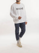 Koché - Sweat Logo Fantaisie - Blanc - Homme