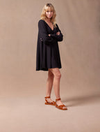Sandalias planas Auriane - Coñac - Mujer