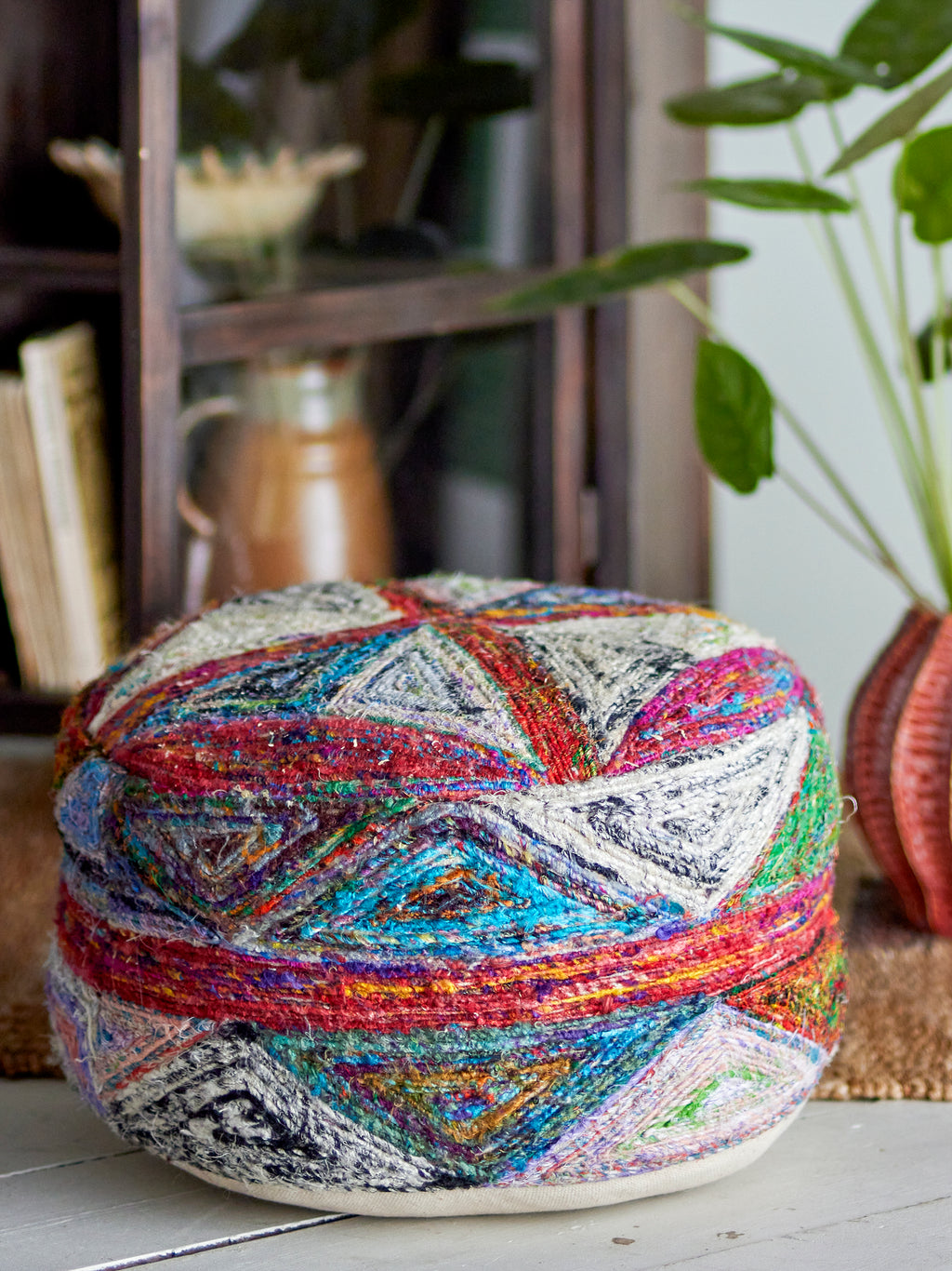 Torano - Pouf - Multicolore - Coton