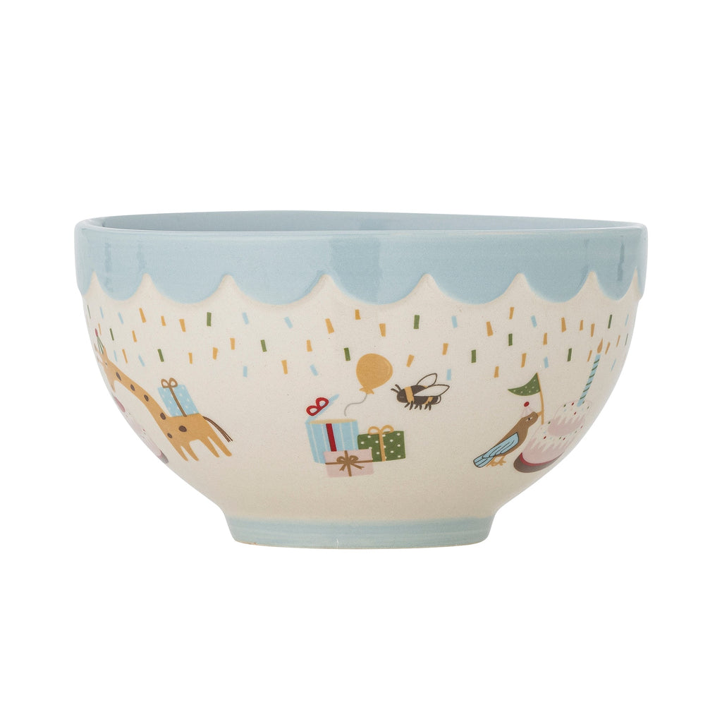 Celebrate - Set of 6 Bowls - Blue - Stoneware