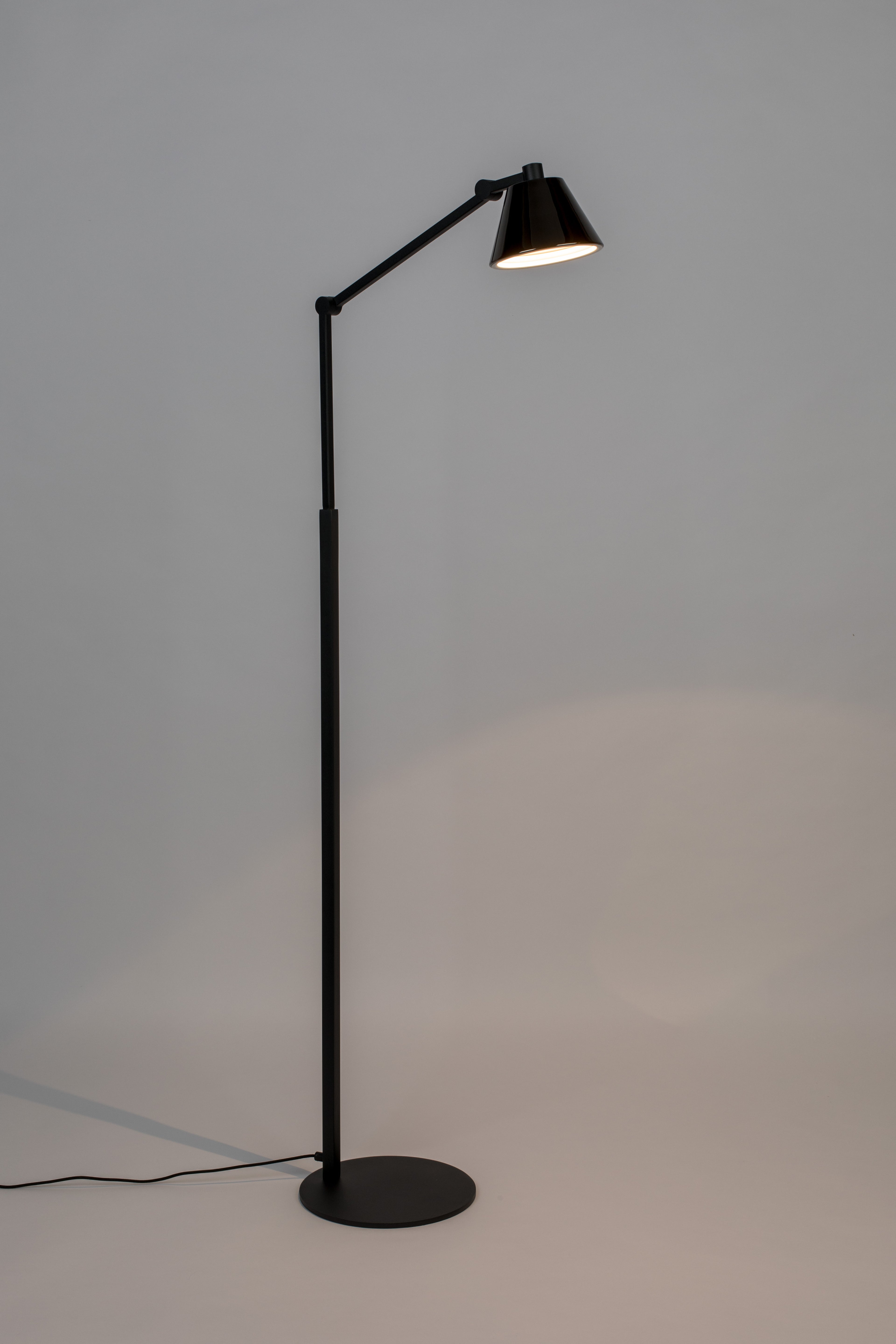 Lub - Floor lamp - Iron - Black