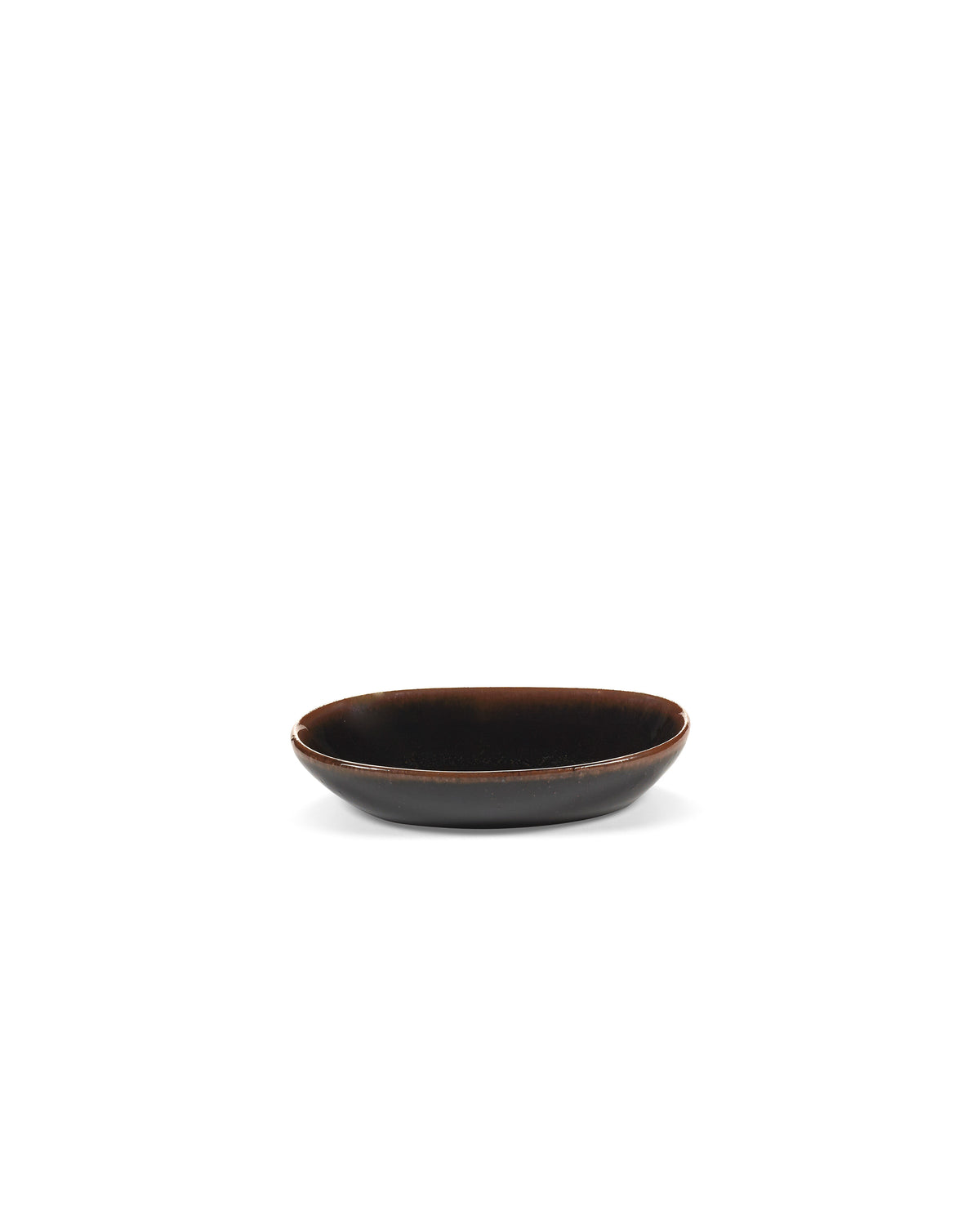 Out Of Lines - Lot De 2 Bols - S - Grès - Noir Brun