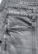 Vaqueros con corte puntiagudo S3 - Gris - Mujer