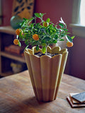 Penn - Vase - Jaune - Grès
