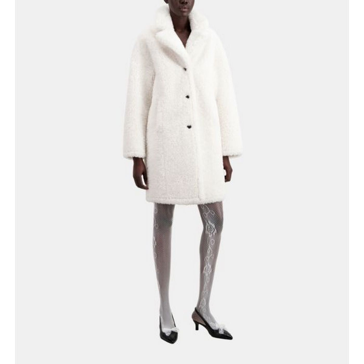 The Kooples - Coat - Ecru - Women