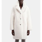 The Kooples - Coat - Ecru - Women