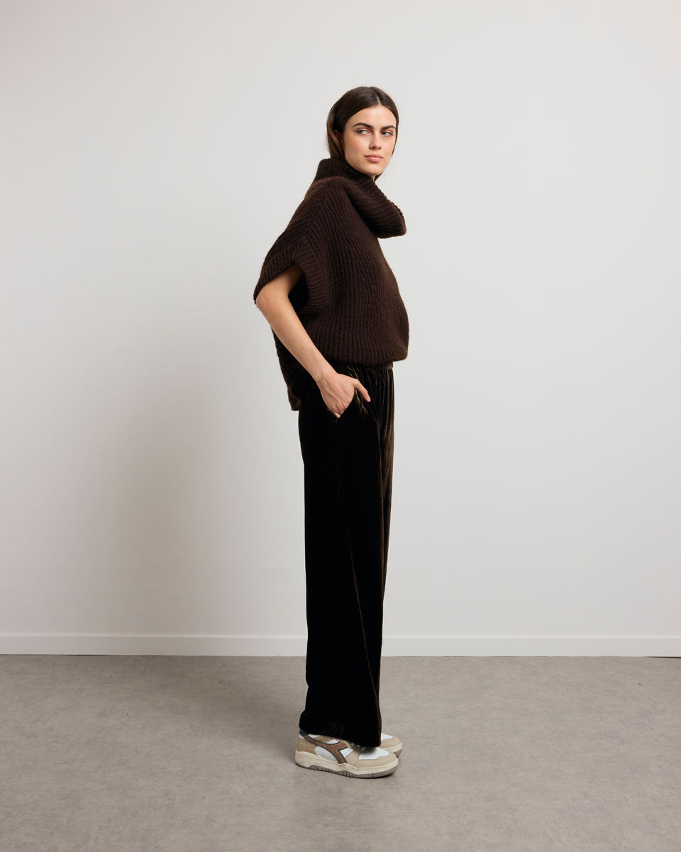 Pantalon Pierrot - Choco