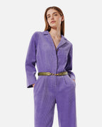 Combinaison longue Luze - Galaxie Violet