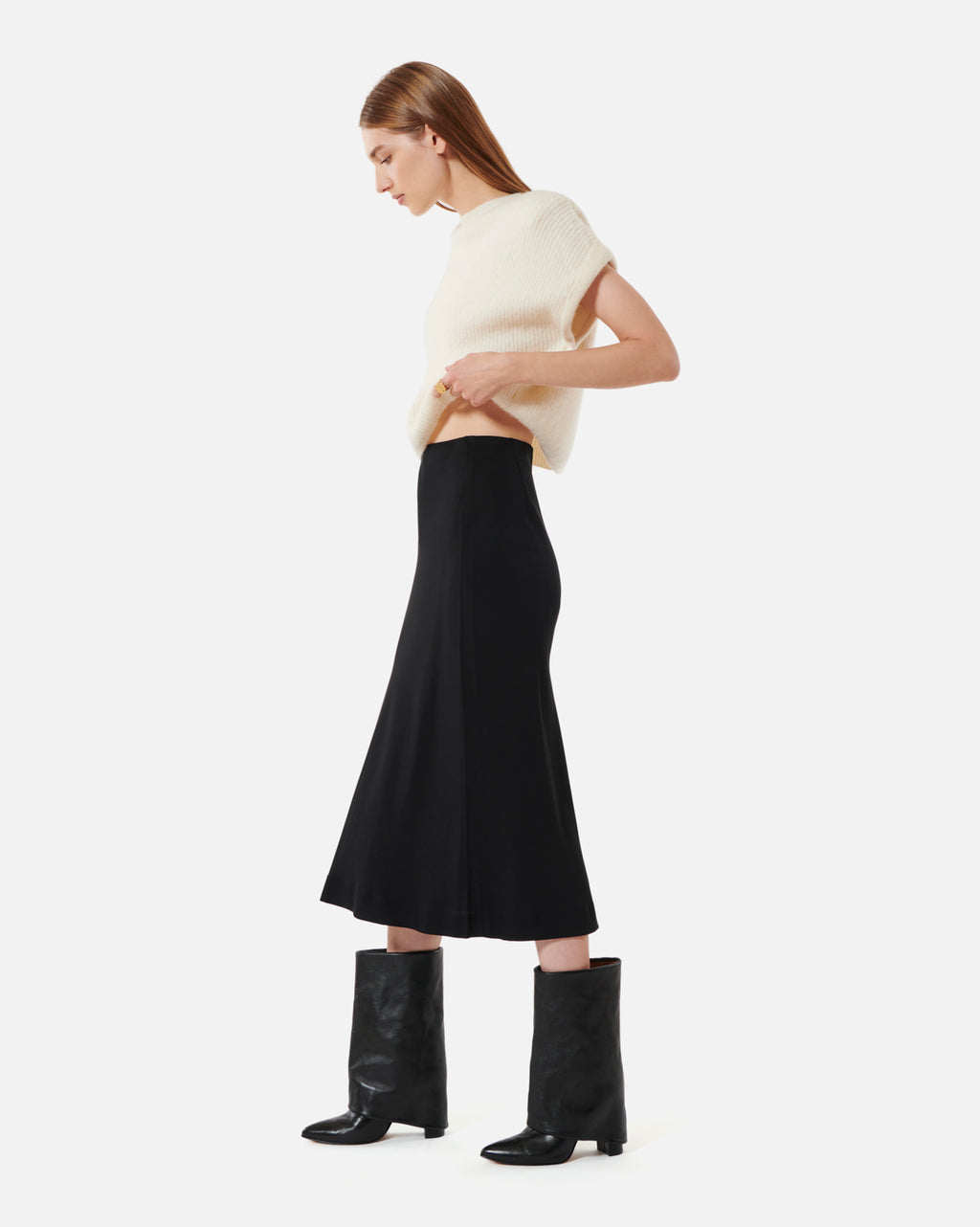 Jupe longue Moore - Black