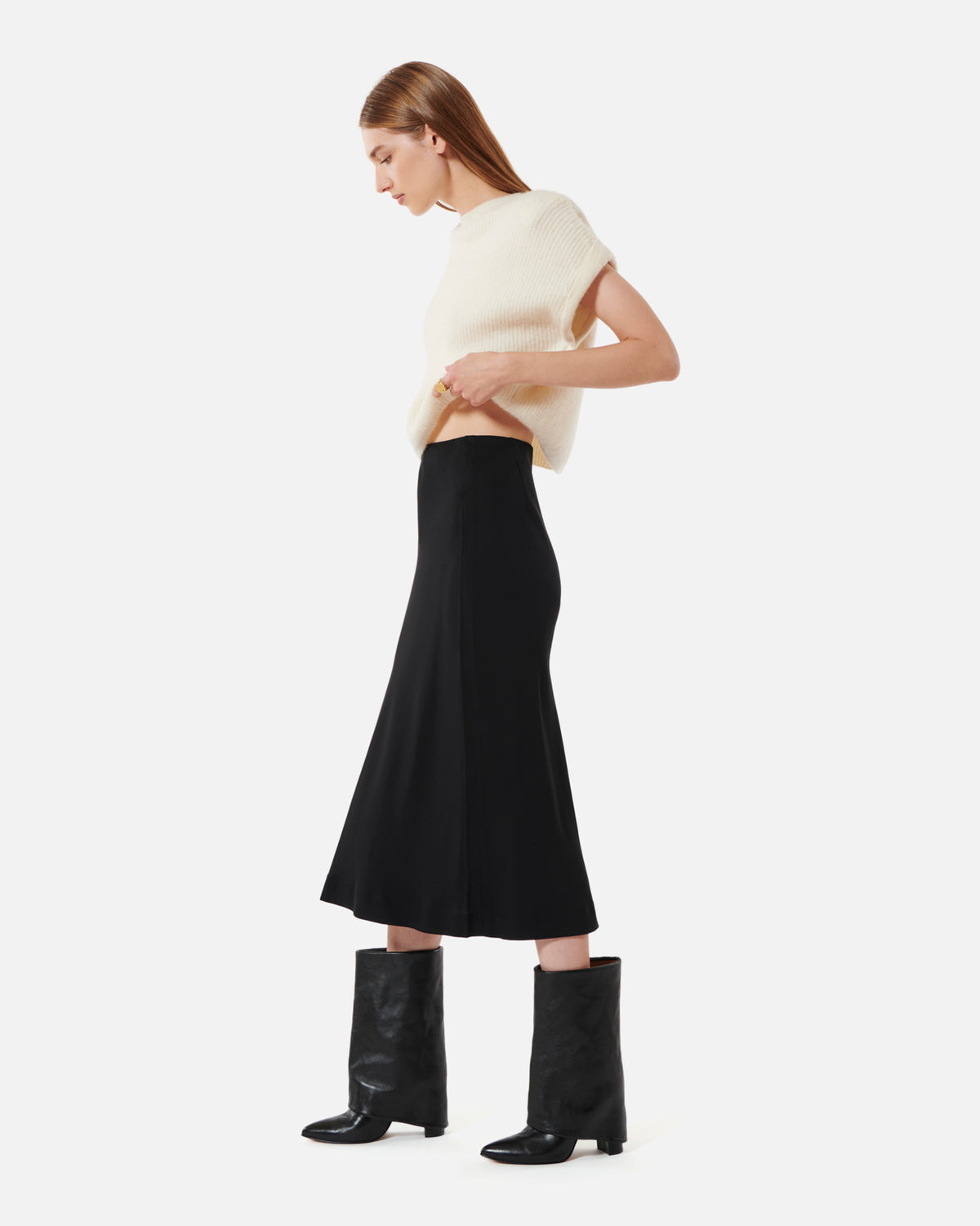 Jupe longue Moore - Black