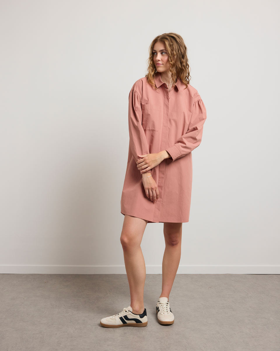 Robe courte Louis - Blush