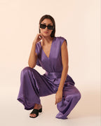Combinaison longue Alicante - Galaxie Violet