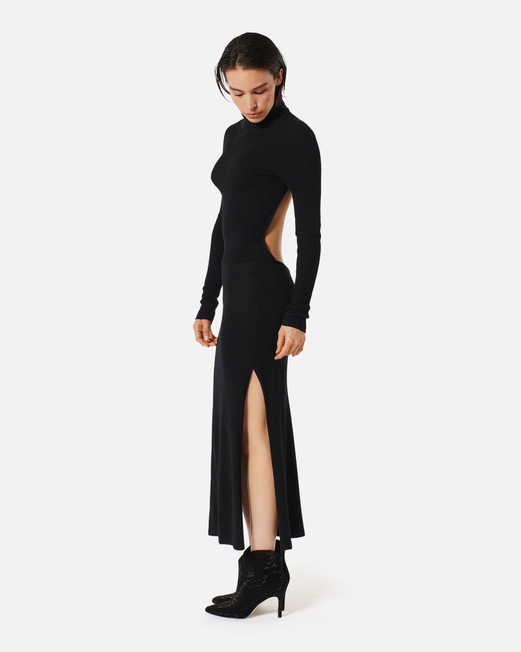 Robe longue Richard - Black