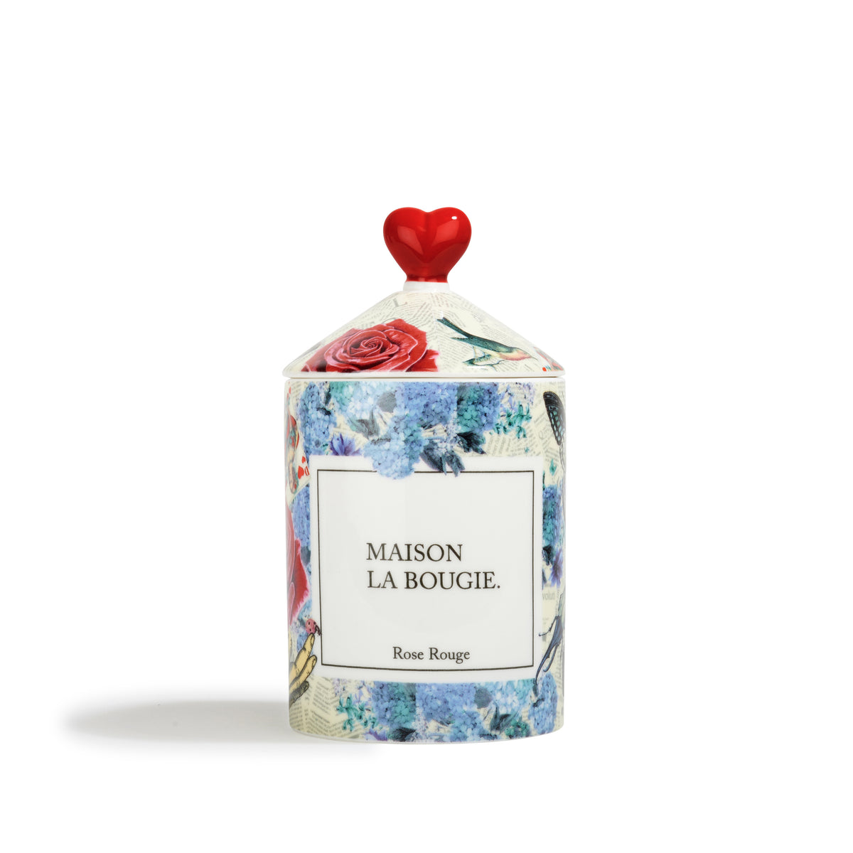 Bougie Rose Rouge 350G