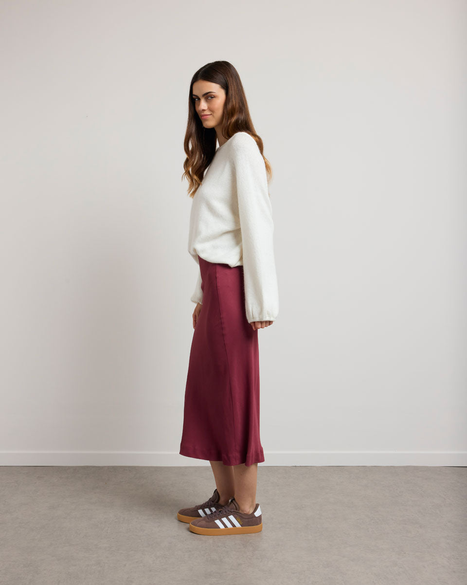 Moore Maxi Skirt - Chestnut