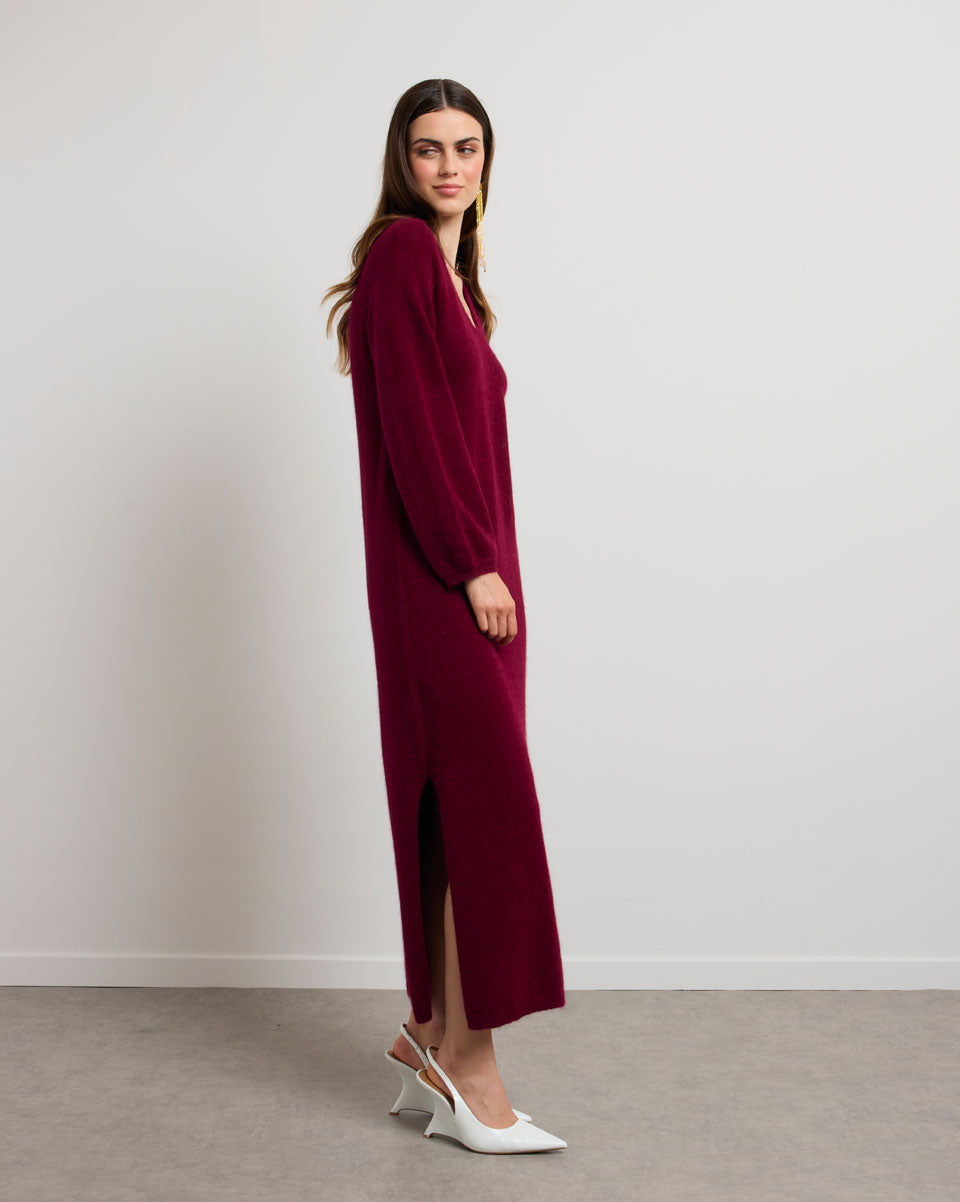 Robe longue Lauper - Chataigne