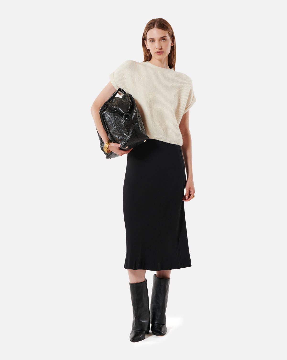 Jupe longue Moore - Black