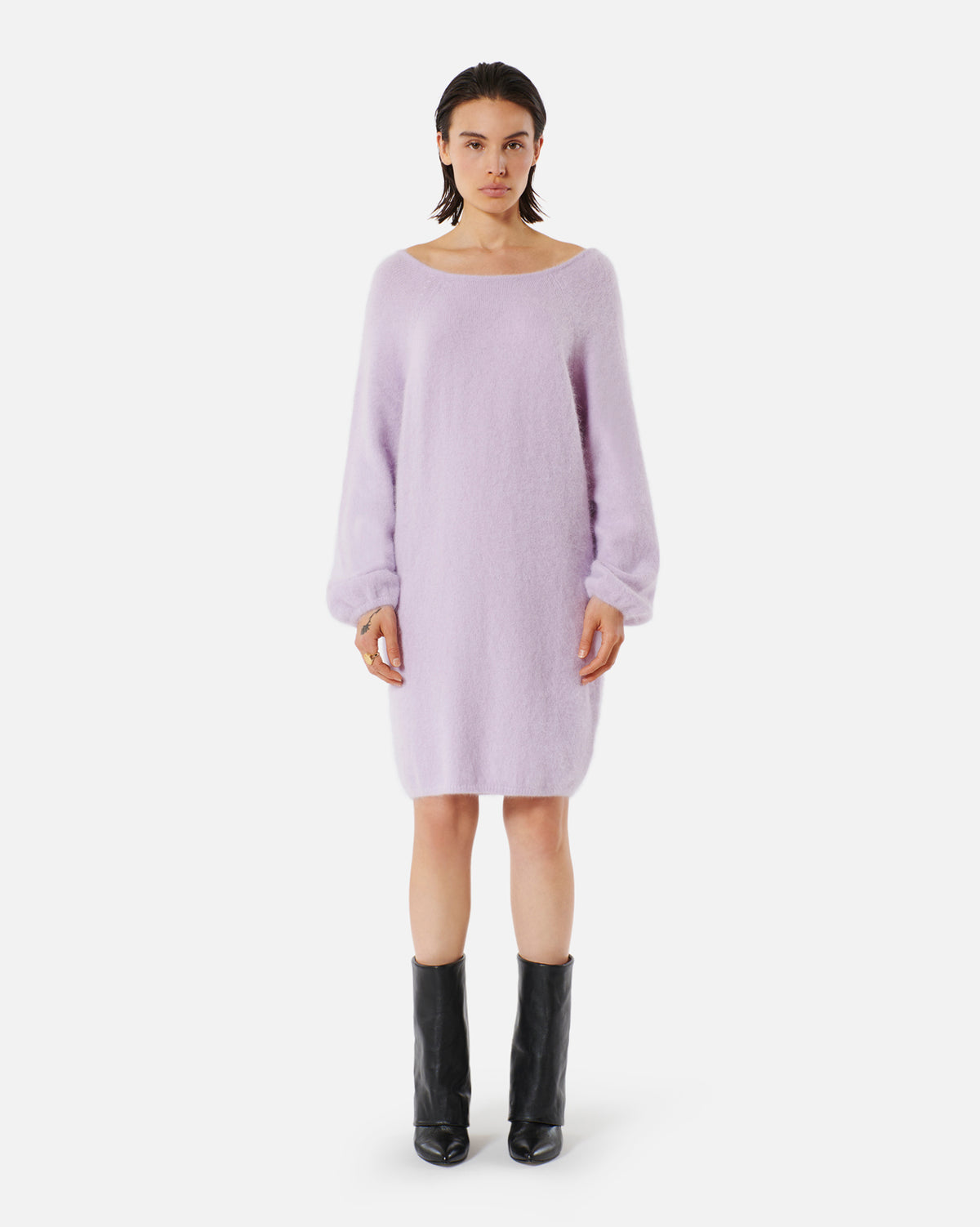 Robe courte Lauper - Purple Kir