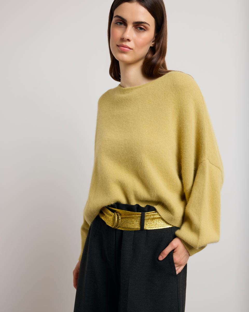 Ceinture Andria - Crack Golden Palm