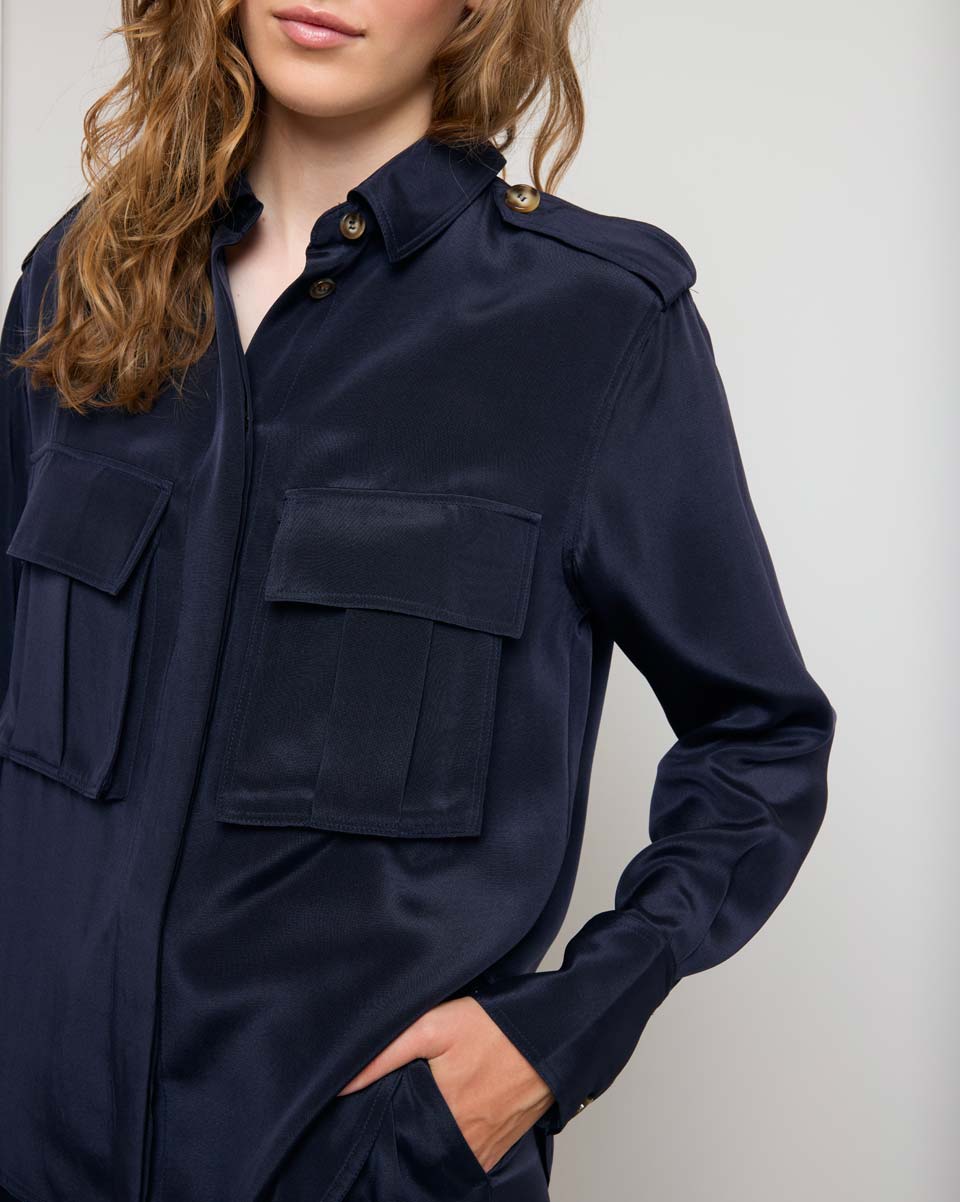 Chemise Indiana - Marine
