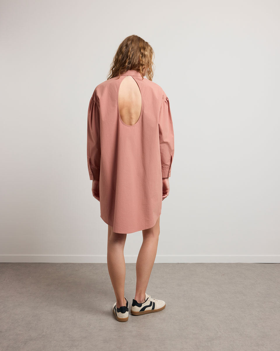 Robe courte Louis - Blush