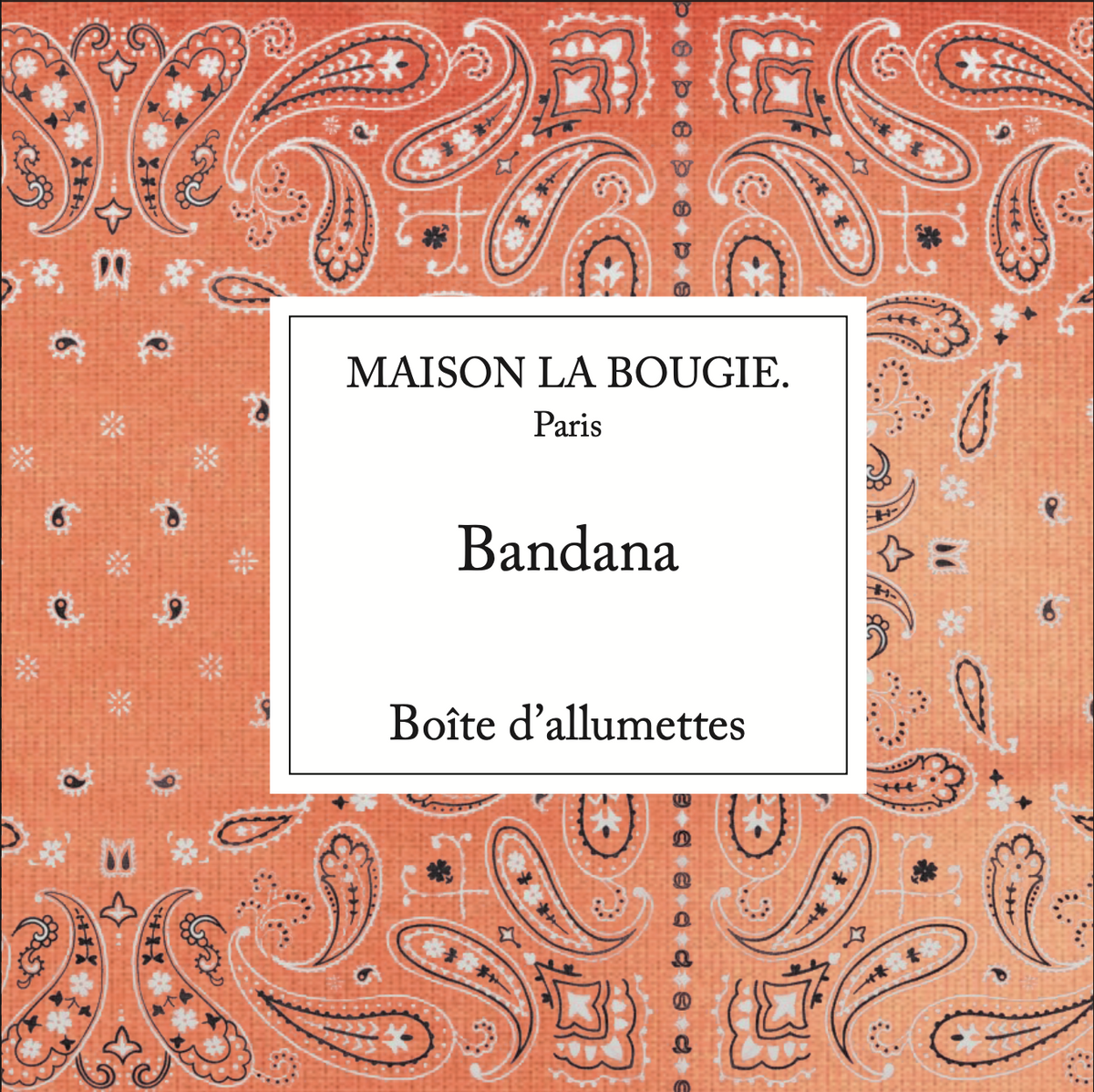 Tændstikæske Bandana