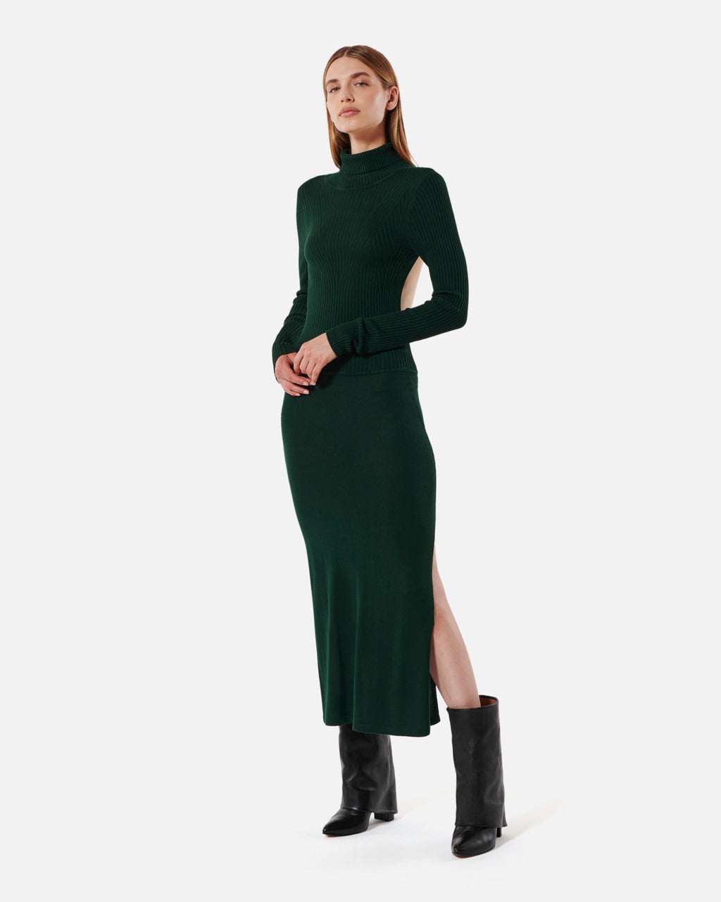 Robe longue Richard - Hk Green